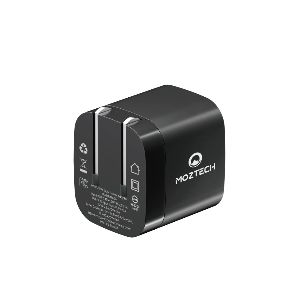 MOZTECH® M5 GaN Power Adapter