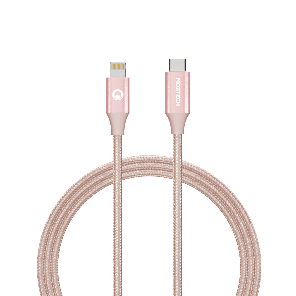 MOZTECH® USB-C to Lightning Charge & Sync Cable