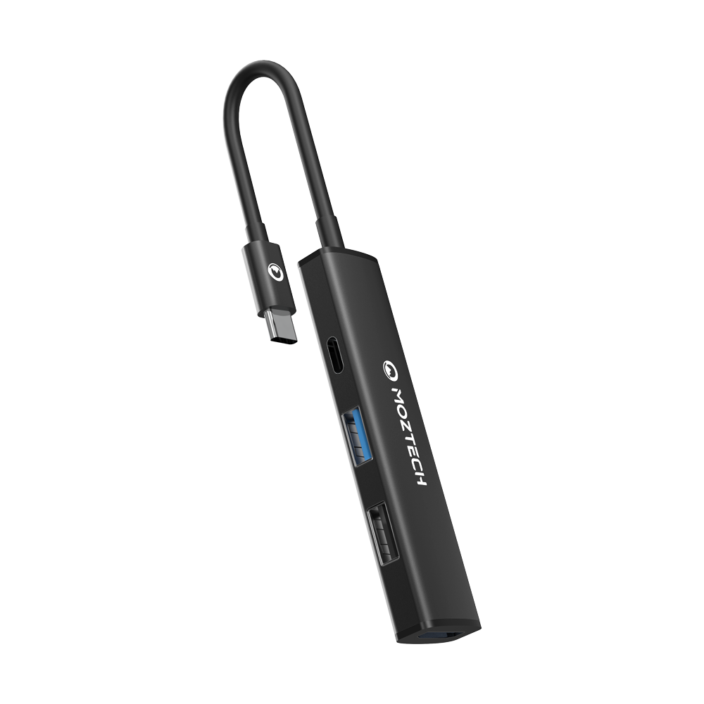 MOZTECH 4-in-1 Type-C HUB