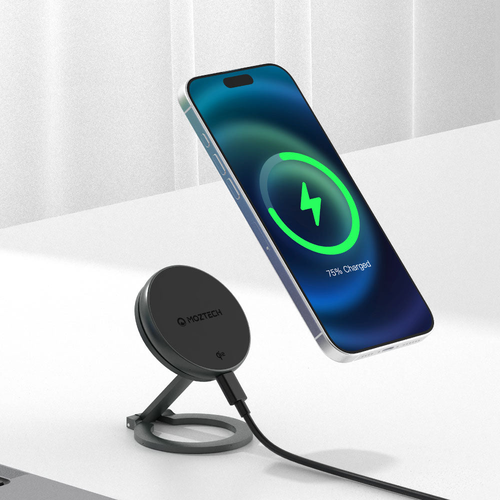 MOZTECH Qi2 Magnetic Charging Pad