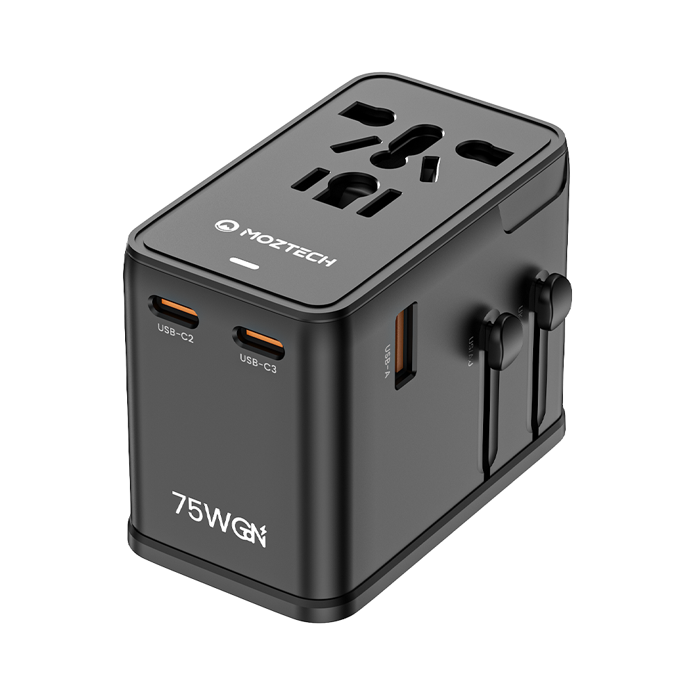 MOZTECH 75W Universal Travel Charger