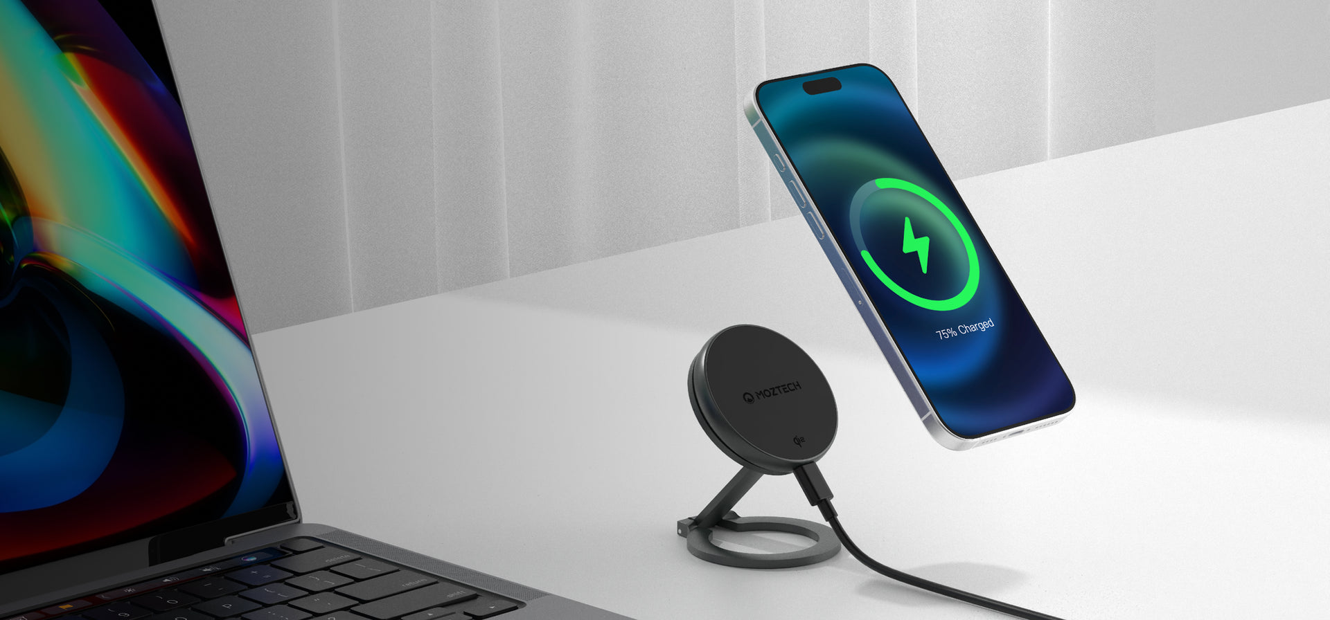 Qi2 Magnetic Wireless
Charging Pad