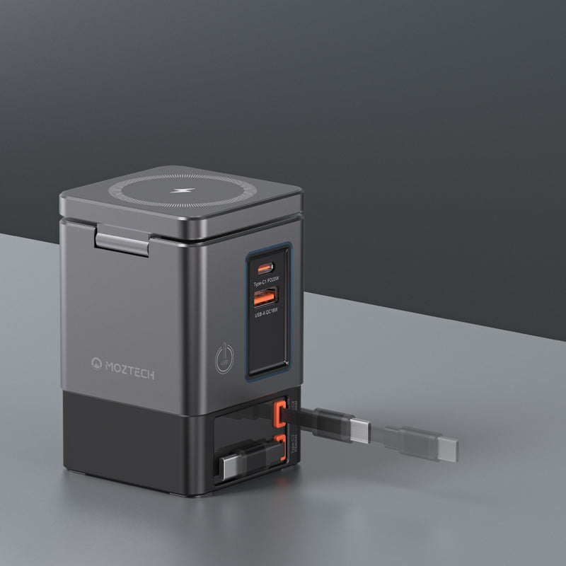 Built-in Cable with [Adjustable Length[