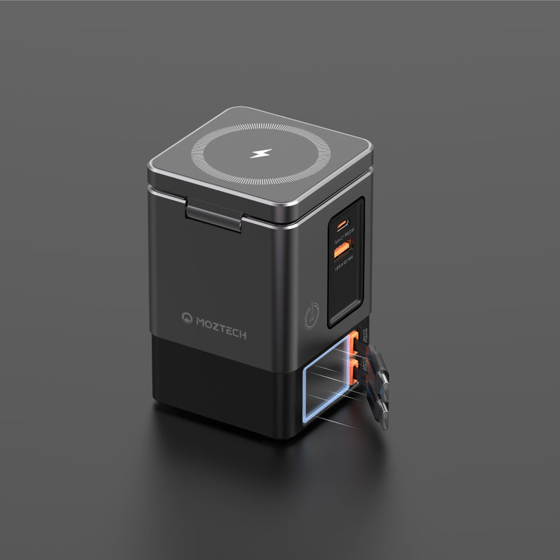 [Magnetic Cable] for Easy Use and Storage