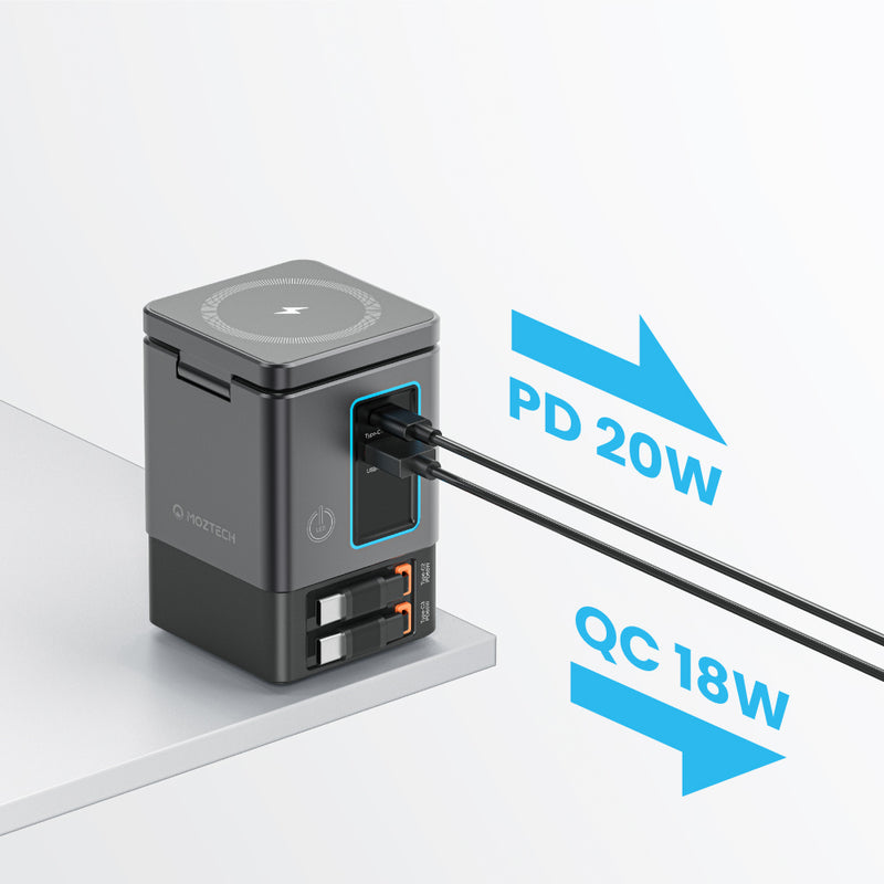 [QC 18W & PD 20W] Fast-Charging Support