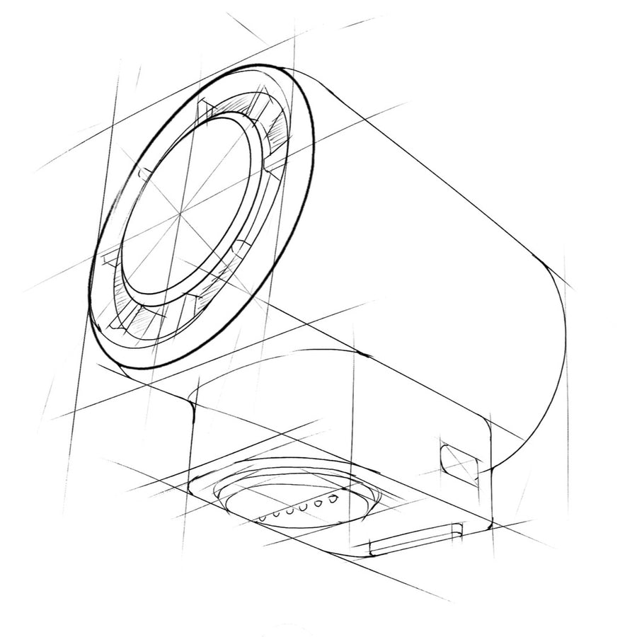 MOZTECH modular system design sketch