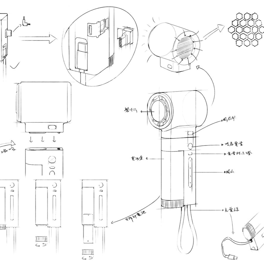 MOZTECH material and construction sketch