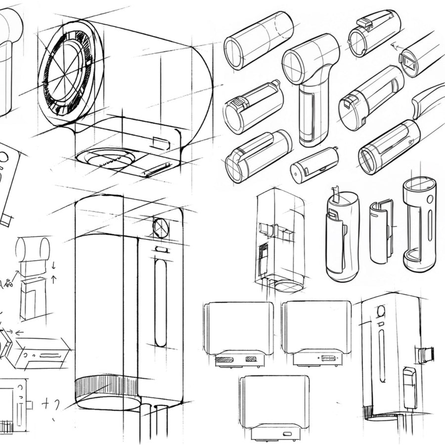 MOZTECH internal product detail sketch