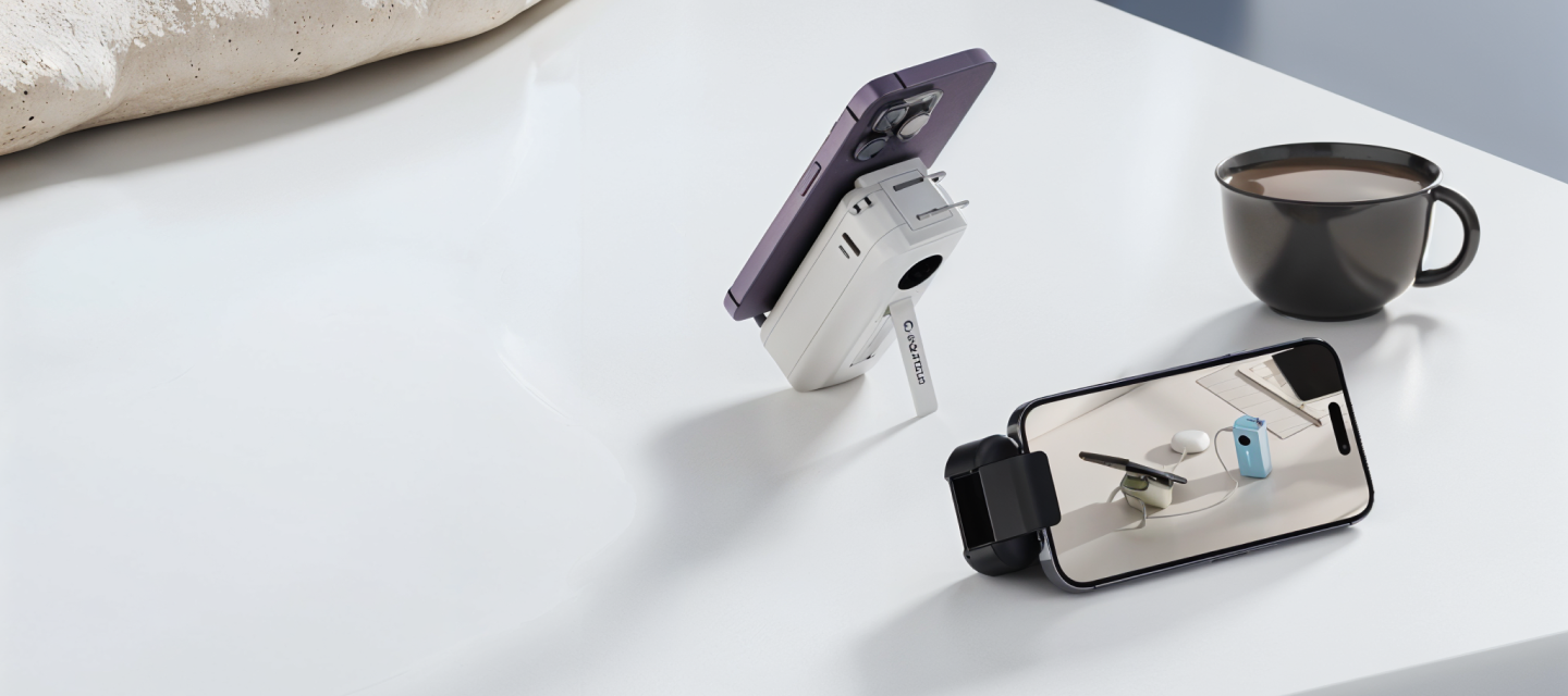 Patented 360° 
Three-Segment Holder