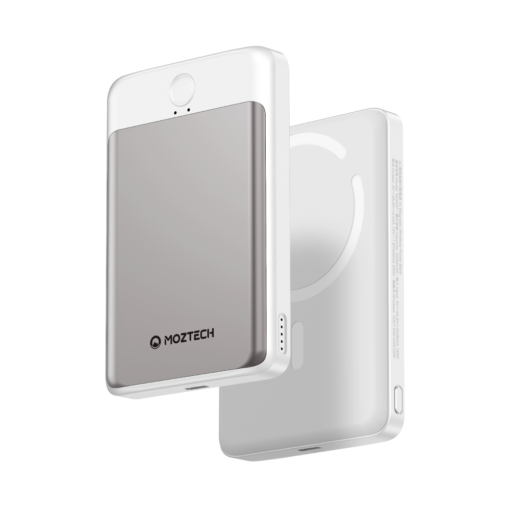 MOZTECH AI Magnetic Wireless Power Bank
